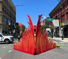 Transmigration Sculpture Wicker Park Fest