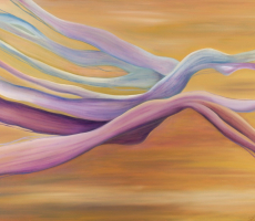 Love through time, 2008 oil on linen, 18 x 24 inches *in private collection