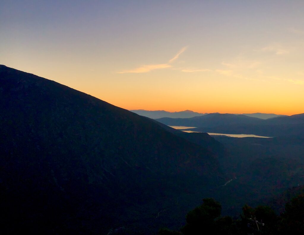 Delphi Greece Sunset View Jyl Bonaguro